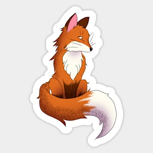 The litle fox Sticker